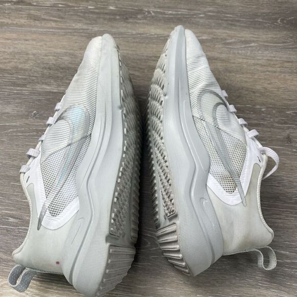 Nike Women's Downshifter White/Platinum 12 Running Shoes DD9294-100 Size 6.5 - Picture 6 of 9